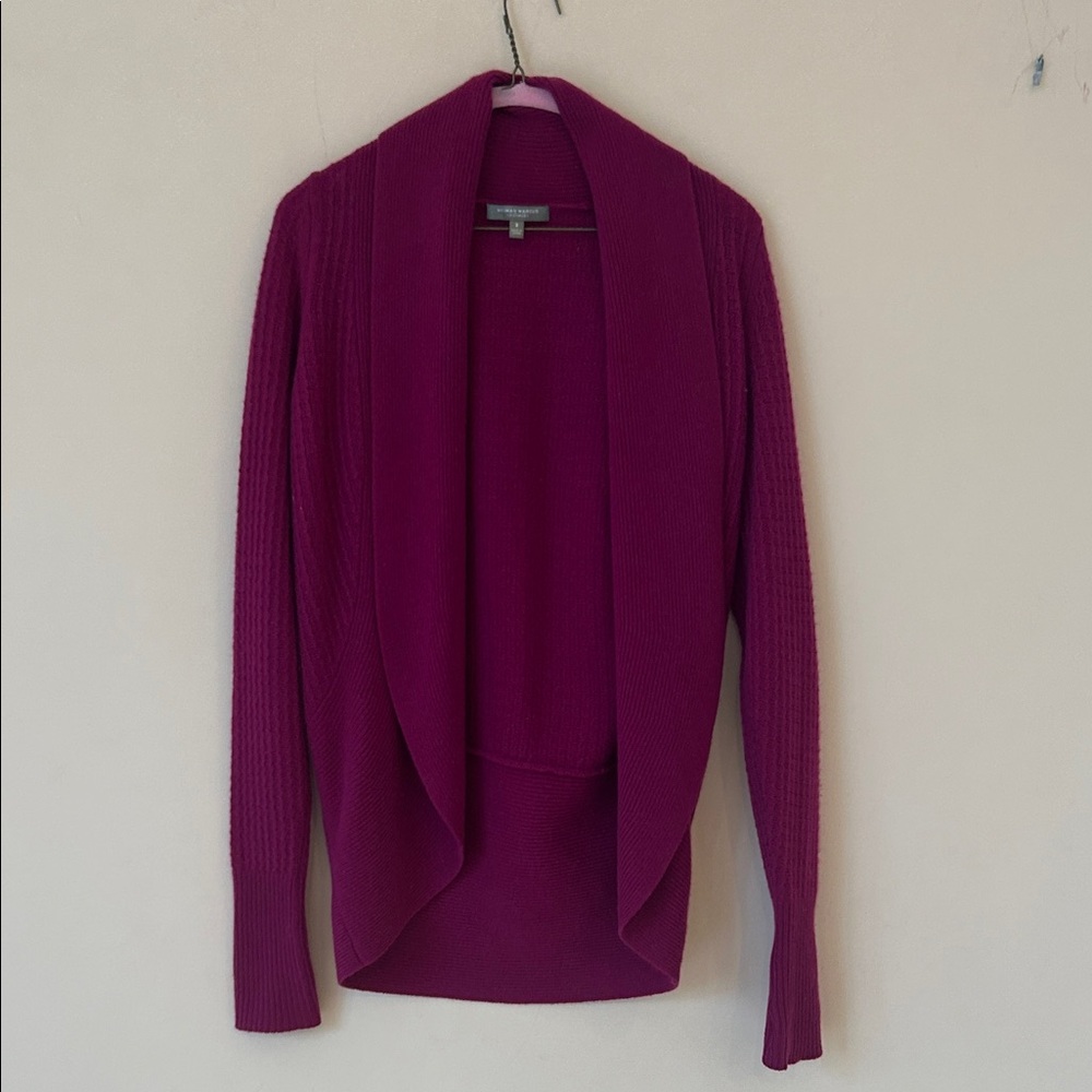 Neiman Marcus cashmere open cardigan